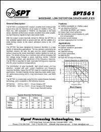 SPT561AIJ Datasheet