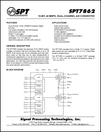 SPT7864SIR Datasheet