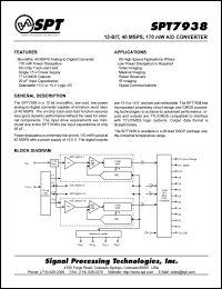SPT7936SCT Datasheet