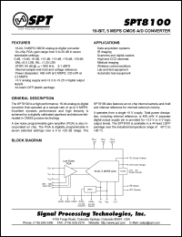 SPT8100SIT Datasheet