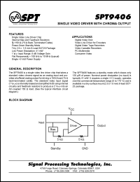 SPT9400SCR Datasheet