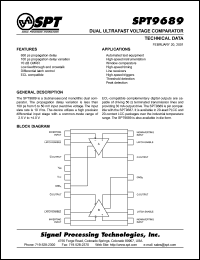 SPT9687SIP Datasheet