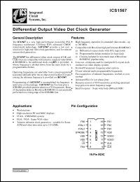 ICS1567M Datasheet