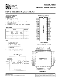 ICSSSTV16859K Datasheet
