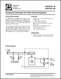 ICS9107C-20CS08 Datasheet