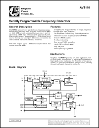 AV9110-02CS14 Datasheet