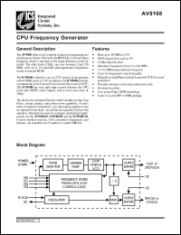 ICS9108-03CN14 Datasheet