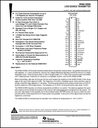 SN65LVDS93DGG Datasheet