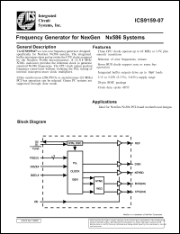 ICS9159M-06 Datasheet