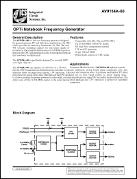 AV9154A-60CS16 Datasheet