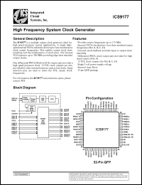 AV9177-01CF52 Datasheet