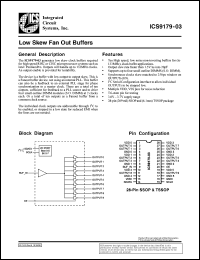 ICS9179G-03-T Datasheet