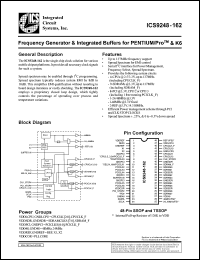 ICS9248G-143-T Datasheet