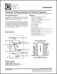 ICS9248G-56-T Datasheet