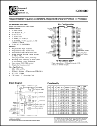 ICS94206F-T Datasheet