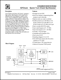 ICS302MT Datasheet
