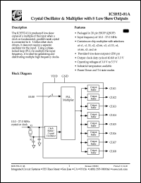ICS552R-01I Datasheet