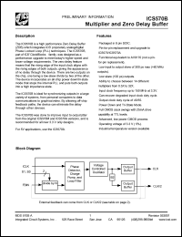 ICS570MIT Datasheet