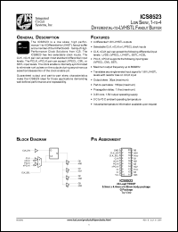 ICS8523BG Datasheet
