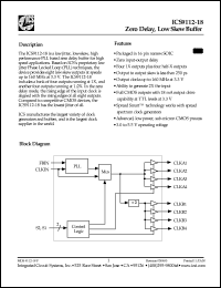 ICS9112BM-18T Datasheet