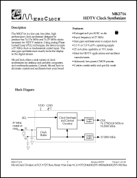 MK2716STR Datasheet
