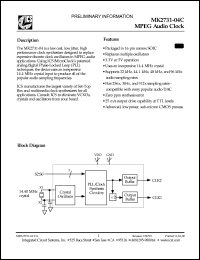 MK2731-04S Datasheet