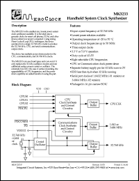 MK3711D Datasheet