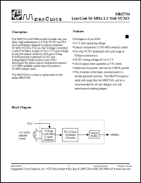 MK3754STR Datasheet
