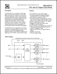 MK74ZD133FT Datasheet