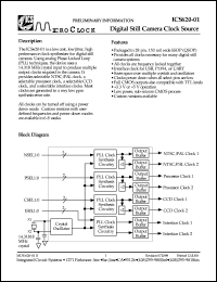 ICS620-01R Datasheet