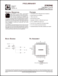 ICS83940AY-02T Datasheet