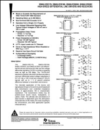 SN65LVDS050DR Datasheet