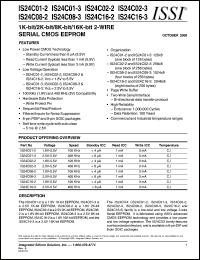 IS24C16-3G Datasheet