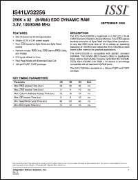 IS41LV32256-30TQ Datasheet