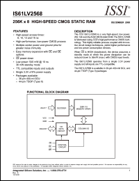IS61LV2568-8KI Datasheet