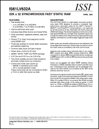 IS61LV632A-4PQ Datasheet