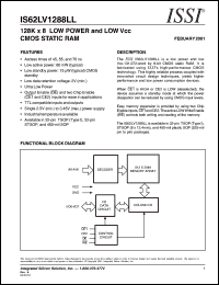 IS62LV1288LL-45QI Datasheet