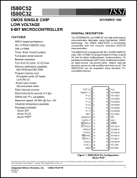 IS80C32-12PQI Datasheet