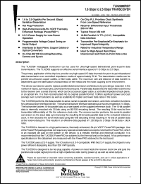 TLK2500IRCP Datasheet