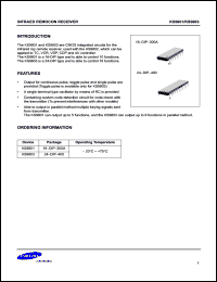KS9803 Datasheet
