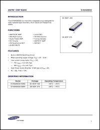 S1A0426C02-A0B0 Datasheet