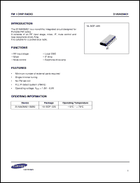S1A0429A01-S0B0 Datasheet