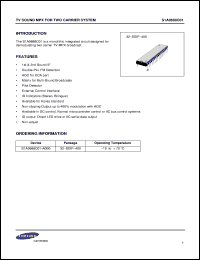 S1A0688C01-A0B0 Datasheet