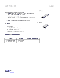 S1A0902X01-R0B0 Datasheet