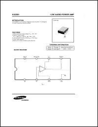 KA2201 Datasheet