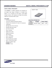 S5L9250B01-Q0R0 Datasheet