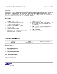 S1D2503X01-D0B0 Datasheet