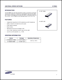 S5T8555X01-L0B0 Datasheet
