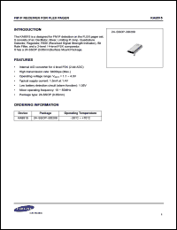 KS0127B Datasheet
