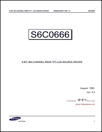 S6C0671 Datasheet